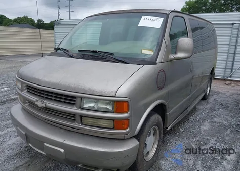 2001 Chevrolet Express Lt from USA, damaged, VIN 1GNFG65R511224707
